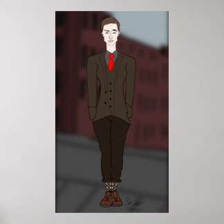 Old City Butch poster kunst