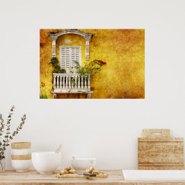 Old City Cartagena Poster