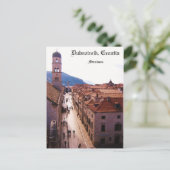 Old City Dubrovnik - Stradun Briefkaart (Staand voorkant)