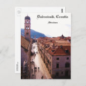 Old City Dubrovnik - Stradun Briefkaart (Voorkant / Achterkant)