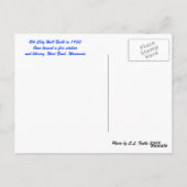 Old City Hall Briefkaart (Achterkant)