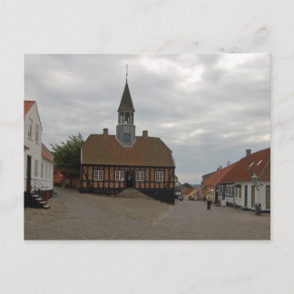 Old City Hall, Ebeltoft, Jutland, Denemarken Briefkaart