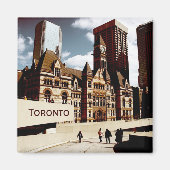 Old City Hall, Toronto, Canada Magneet (Voorkant)