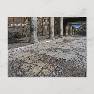 Old city Jerusalem Briefkaart