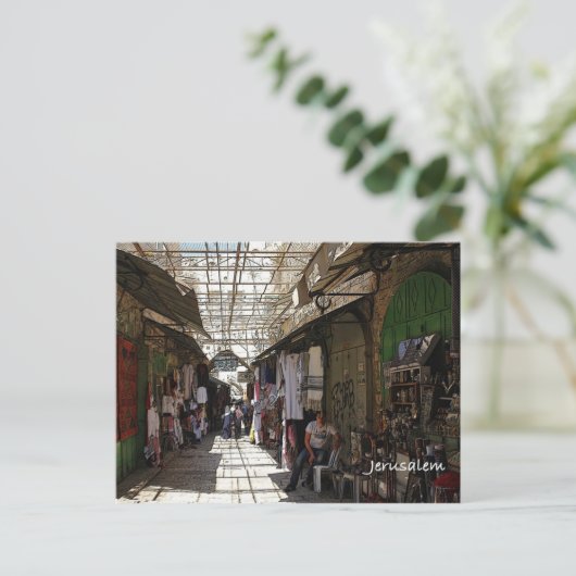 Old City Jerusalem Briefkaart (Staand voorkant)