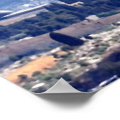 Old City Jerusalem - Uitzicht van Mt. Scopus Poster (Hoek)