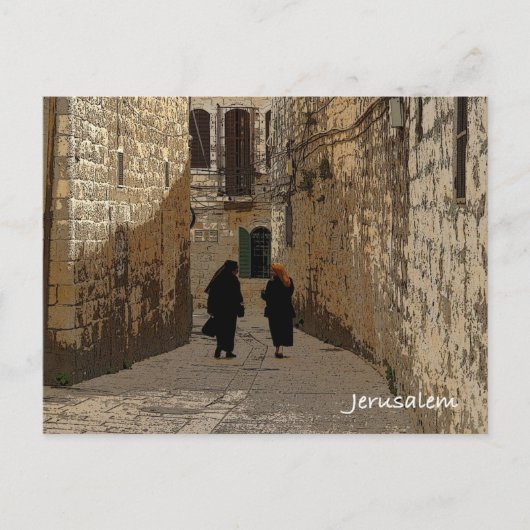 Old City of Jerusalem Briefkaart (Voorkant)