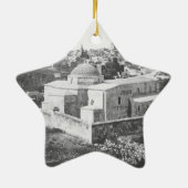 Old City of Jerusalem, ca. 1890 Keramisch Ornament (Achterkant)