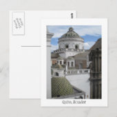 Old City Quito Ecuador Card Briefkaart (Voorkant / Achterkant)
