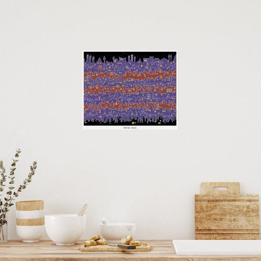 Old City - Sana'a - Print (Keuken)