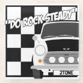 Old Classic Original Ska Mini Cooper Glass Onderze Glazen Onderzetter (Voorkant)