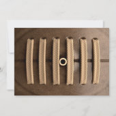 Old Classic Retro Rugby Ball (Voorkant)