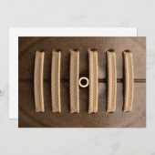 Old Classic Retro Rugby Ball (Voorkant / Achterkant)