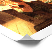 Old Classroom Scene Paining door Jacob Taanman Poster (Hoek)