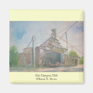 Old Claypool Mill Magnet van Kevin E. Slater