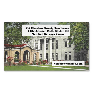 Old Cleveland County Courthouse 25 pk magneten