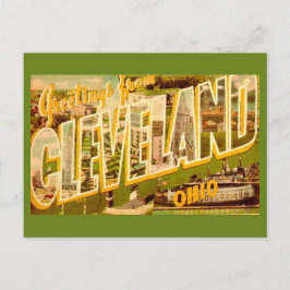 Old Cleveland Ohio Postcard Briefkaart