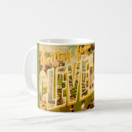 Old Cleveland Ohio Postcard Mug Koffiemok