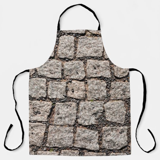 Old cobble stone pattern at the streetabstract, an schort (Voorkant)
