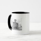 Old College, Evanston, gebouwd in 1855 Mok (Voorkant links)