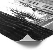 Old College, Evanston, gebouwd in 1855 Poster (Hoek)