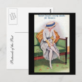 Old Comic Briefkaart - Zuster Susie (Voorkant / Achterkant)