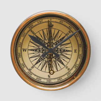 Old Compass Ronde Klok