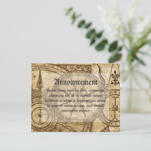 Old Compass Roos Aankondiging (Staand voorkant)