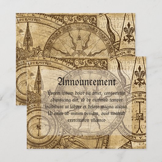 Old Compass Roos Aankondiging (Voorkant / Achterkant)