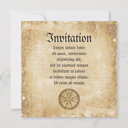 Old Compass Roos Kaart (Achterkant)