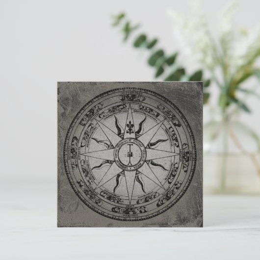 Old Compass Roos Kaart (Staand voorkant)