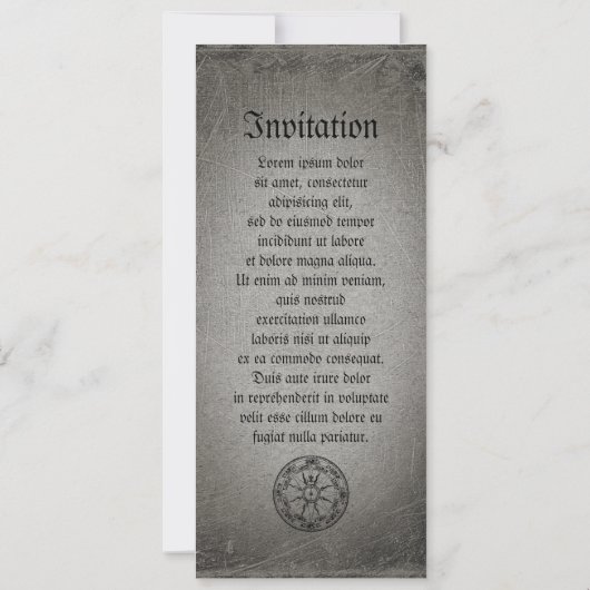 Old Compass Roos Kaart (Achterkant)