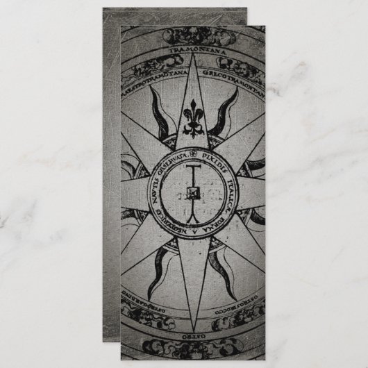 Old Compass Roos Kaart (Voorkant / Achterkant)