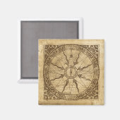 Old Compass Roos Magneet (Voorkant / Achterkant)