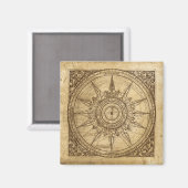 Old Compass Roos Magneet (Voorkant / Achterkant)