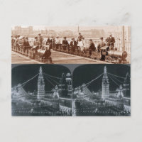 Old Coney Island Trains, Luna Park Afbeelding Brie