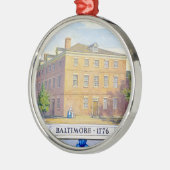 Old Congress Hall in Baltimore, Maryland Metalen Ornament (Links)