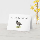 Old Coot Birthday Kaart (Gele Bloem)