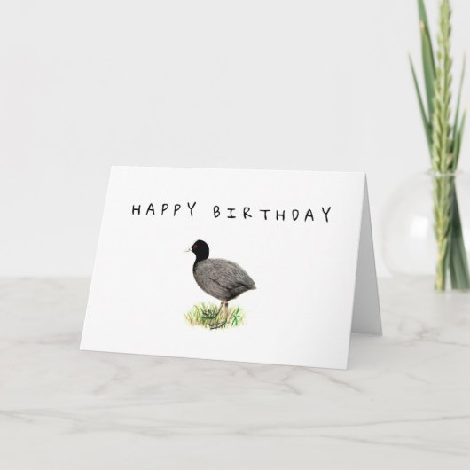 Old Coot Birthday Kaart (Voorkant)
