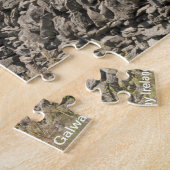 Old Cottage and Stone Walls Galway Ireland. Legpuzzel (Zijkant)