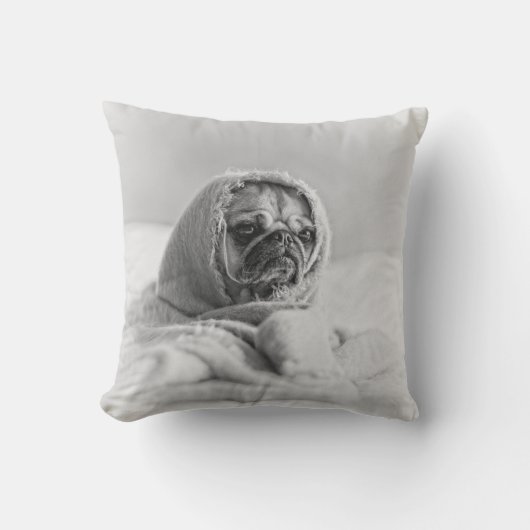 Old Country Pug Kussen (Voorkant)