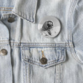 Old Country Pug Ronde Button 5,7 Cm (In situ)