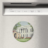 Old Courthouse Shelby NC Magnet (Insitu (Vaatwasser))