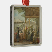 Old Covent Garden Market, 1825 Metalen Ornament (Rechts)