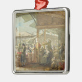 Old Covent Garden Market, 1825 Metalen Ornament (Links)