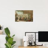 Old Covent Garden Market, 1825 Poster (Thuiskantoor)