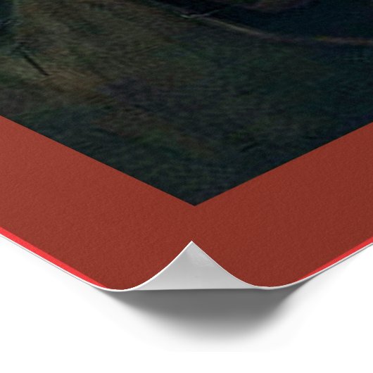 Old Cowboy ~  Beer Adverteren Poster (Hoek)