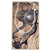 Old Cowboy Bit Gift Bag Klein Cadeauzakje (Voorkant)