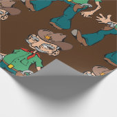 Old Cowboy Cadeaupapier (Hoek)