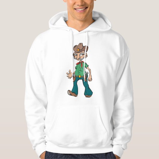 Old Cowboy Hoodie (Voorkant)